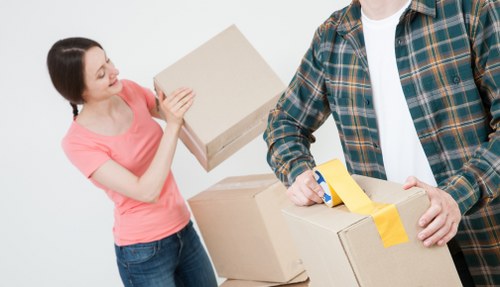 Packing and categorising items for storage
