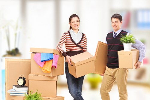 Preparing household furniture for storage in Camden