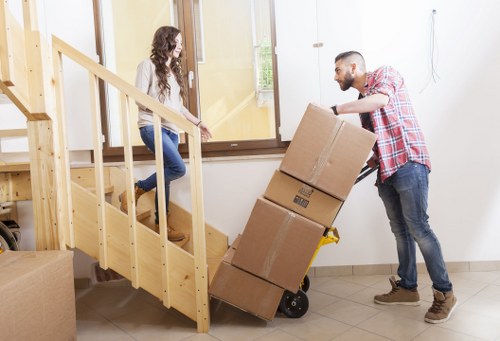 Efficient office storage layout in a Camden workplace