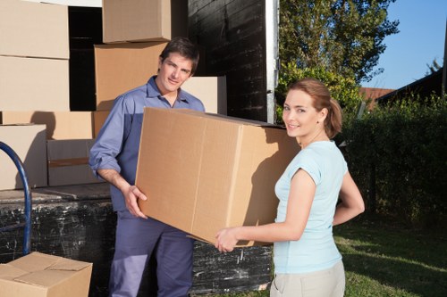 Residents using storage units in Camden for household items